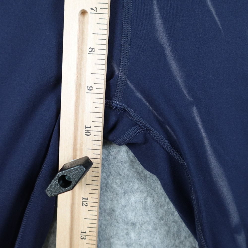 Lululemon Leggings‎ Women 8 Navy Blue Wunder Train High Rise Crop 23" Yoga Gym - Picture 5 of 11